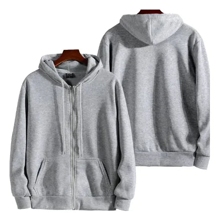 Unisex Casual Zip Hoodies