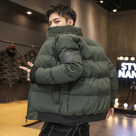 Men's Thickened Winter Cotton Jacket Trendy Style