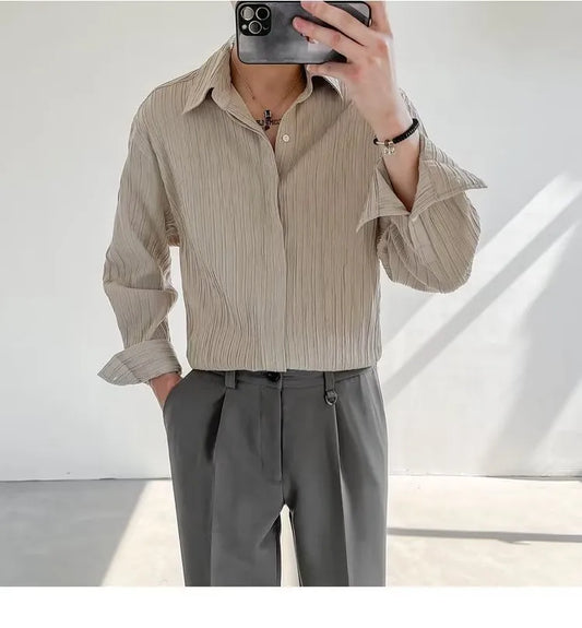 Men’s Trendy Loose Shirt
