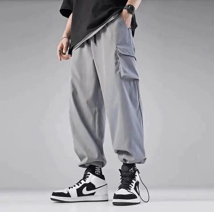 Men's Casual Loose-Fitting Trousers - Fashionable Style