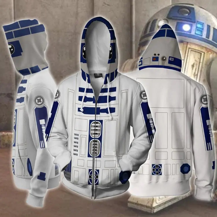 $20 Star Wars 3D Graphic Hoodie - Fashion Print Sweatshirt