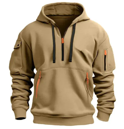 Unisex Plus Size Hooded Pullover Sweatshirt