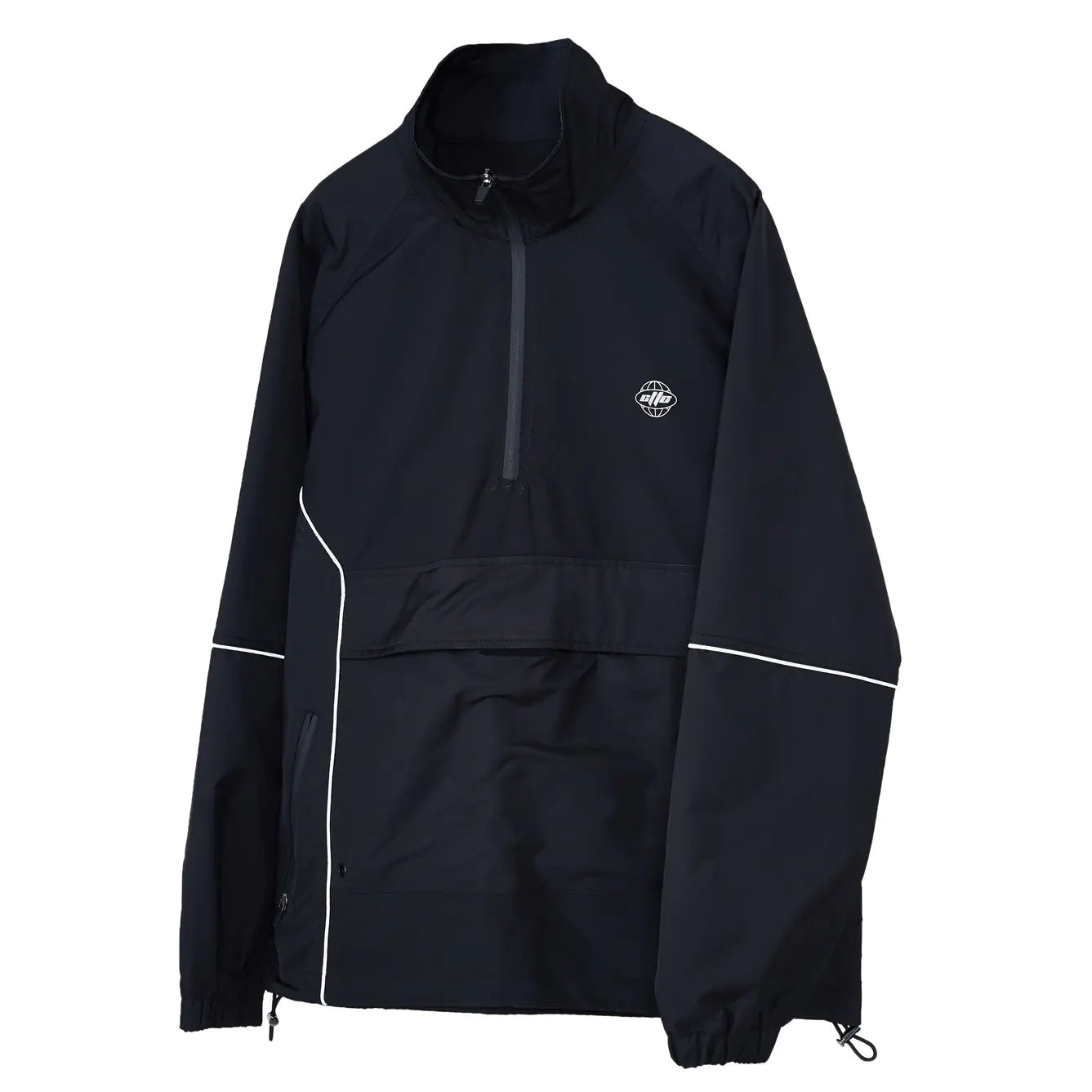 Reflective Half-Zipper Jacket