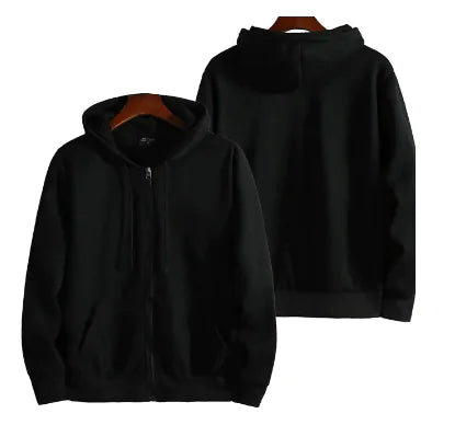 Unisex Casual Zip Hoodies