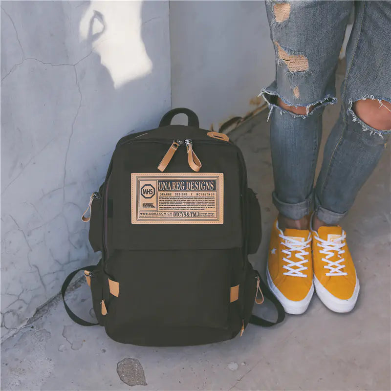 Canvas Couple Backpack