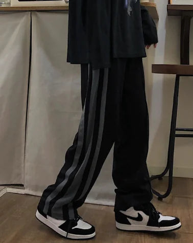 Wide Leg Split Sweatpants