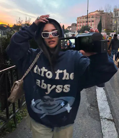 2023 Korean Style Autumn Winter Graphic Hoodie