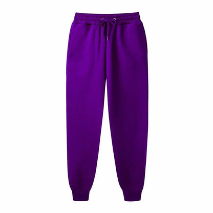 Men's Casual Sweatpants, Solid Color Lounge Trousers