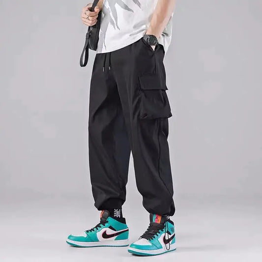 Men's Casual Loose-Fitting Trousers - Fashionable Style