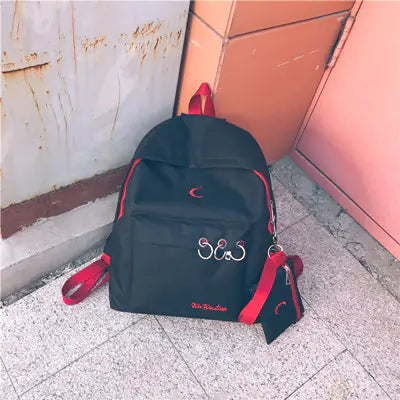 Embroidered Women's Backpack