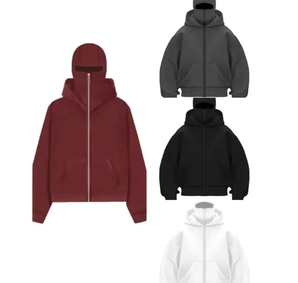 Urban Edge Men’s Hooded Varsity Cardigan