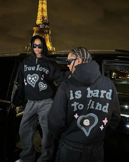 2023 Korean Style Autumn Winter Graphic Hoodie