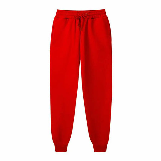 Men's Casual Sweatpants, Solid Color Lounge Trousers