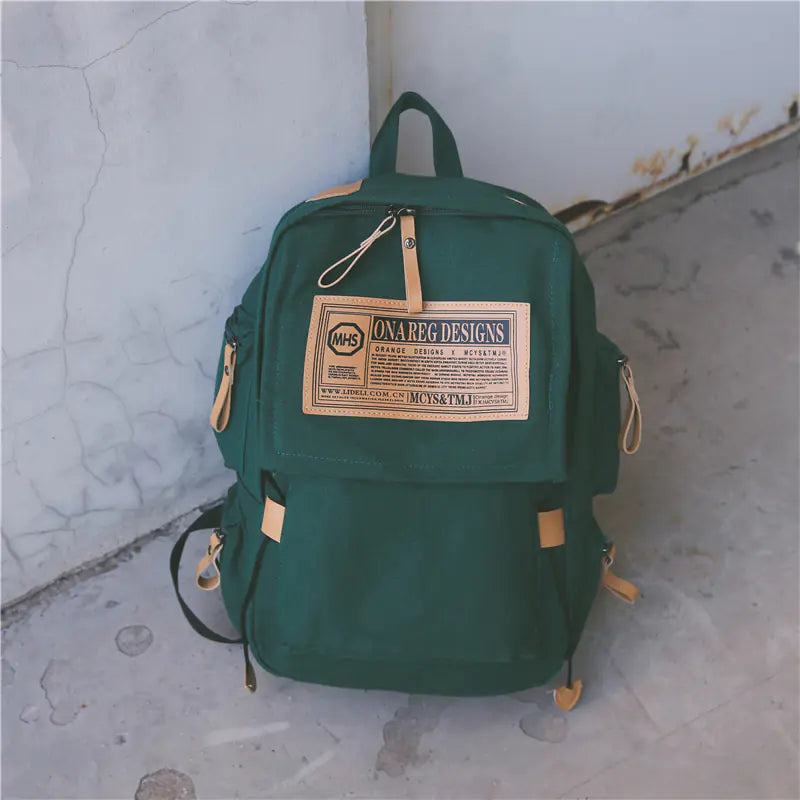 Canvas Couple Backpack
