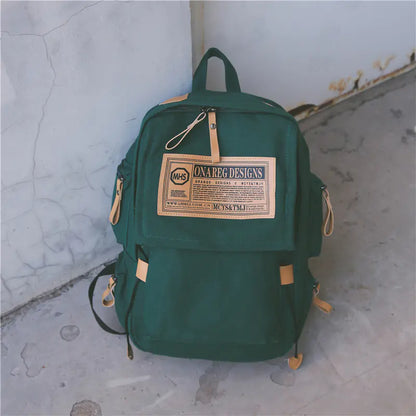Canvas Couple Backpack