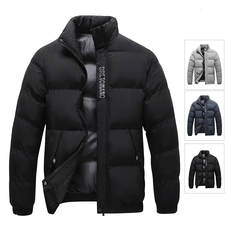 Simple Warm Puffer Jacket – Cold Weather Ready