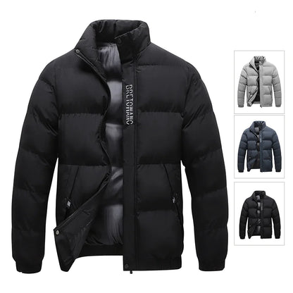 Simple Warm Puffer Jacket – Cold Weather Ready