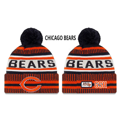 NFL Embroidered Knit Beanie for American Football Teams