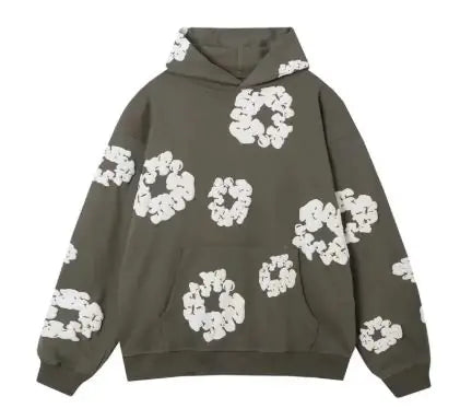 FLORAL HOODIE