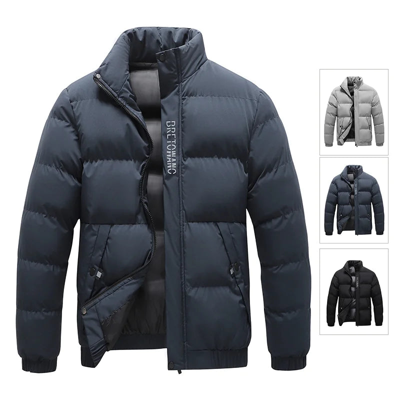 Simple Warm Puffer Jacket – Cold Weather Ready