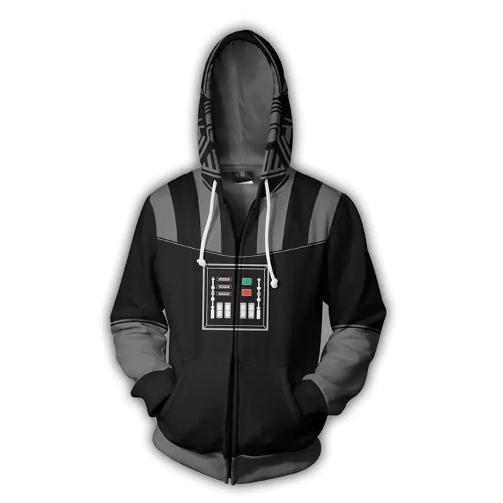 $20 Star Wars 3D Graphic Hoodie - Fashion Print Sweatshirt