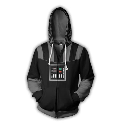 $20 Star Wars 3D Graphic Hoodie - Fashion Print Sweatshirt