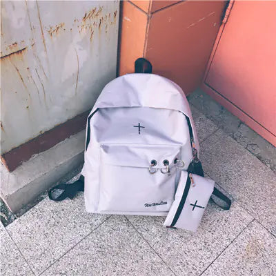 Embroidered Women's Backpack