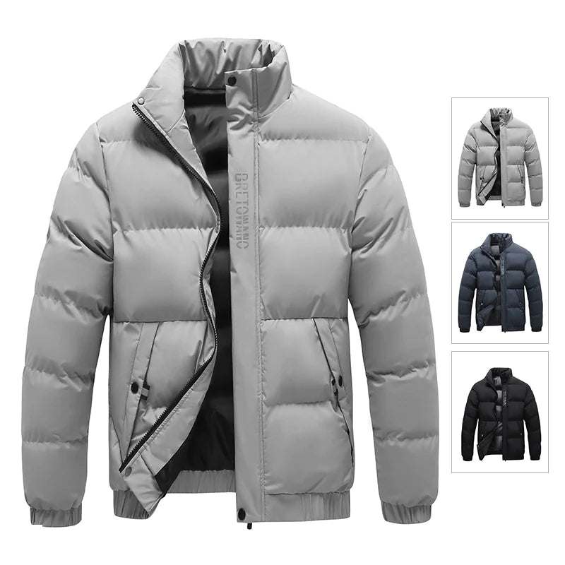 Simple Warm Puffer Jacket – Cold Weather Ready