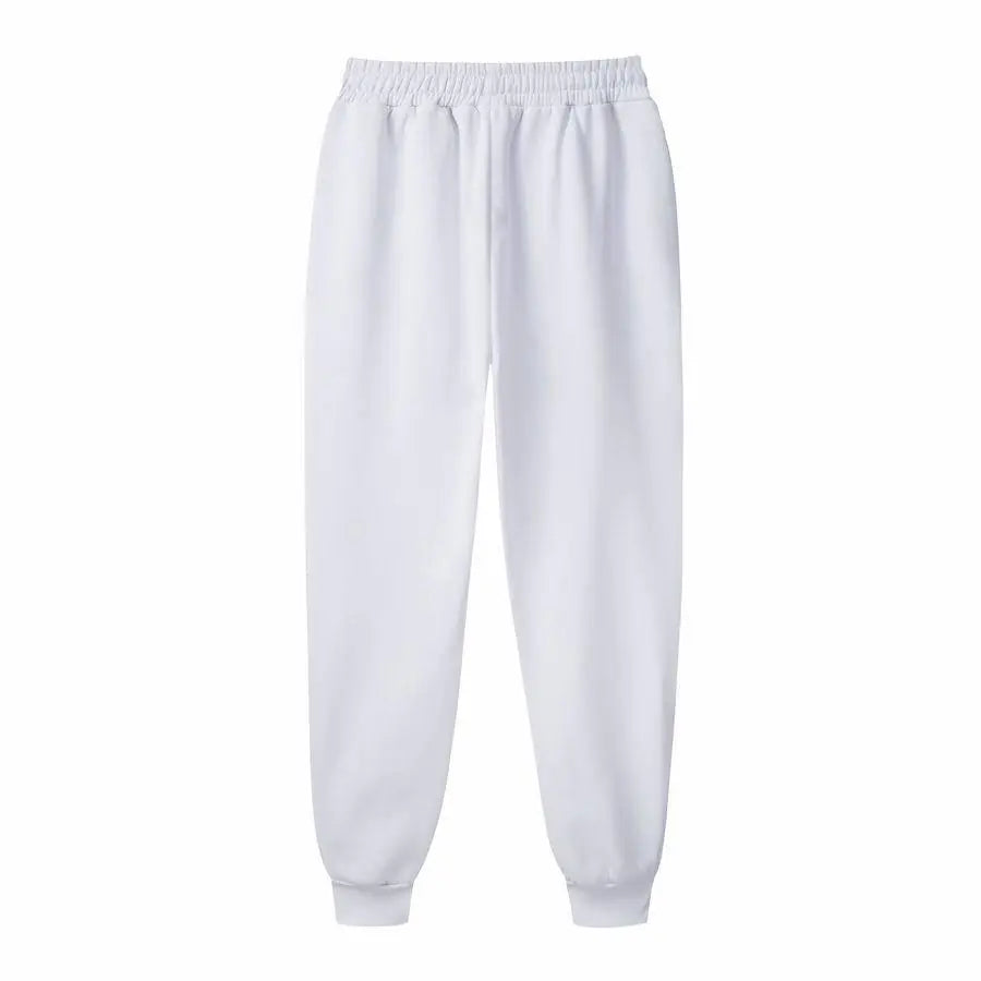 Men's Casual Sweatpants, Solid Color Lounge Trousers
