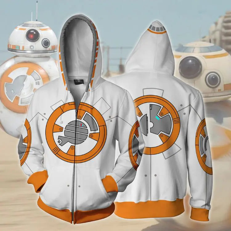 $20 Star Wars 3D Graphic Hoodie - Fashion Print Sweatshirt