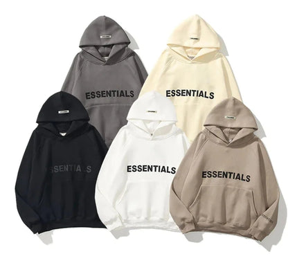 3D Rubber Logo Hoodie - High Quality Unisex Pullover