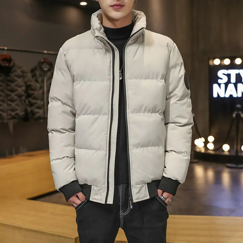 Men's Thickened Winter Cotton Jacket Trendy Style