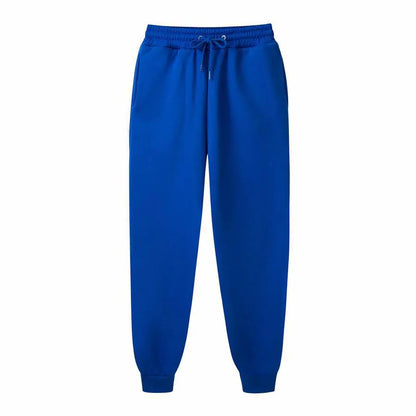 Men's Casual Sweatpants, Solid Color Lounge Trousers