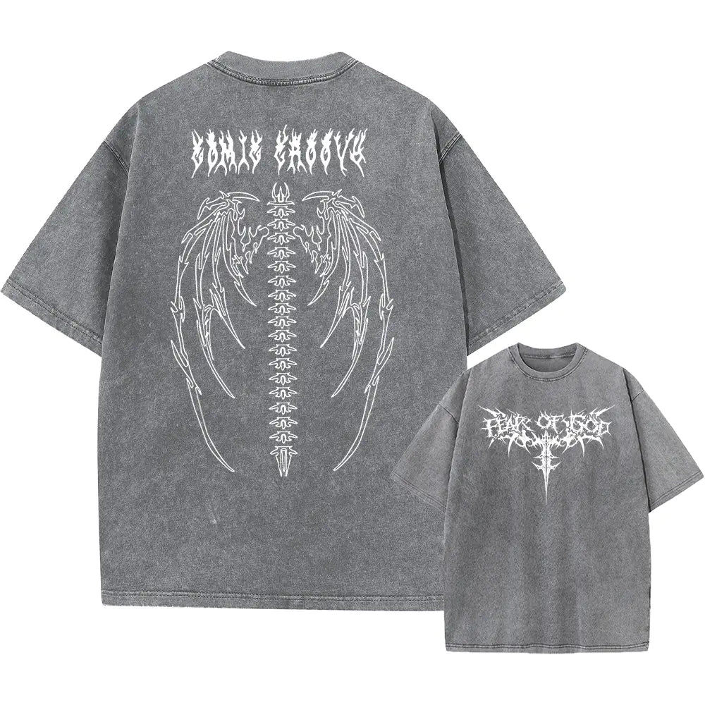 Men's Oversized Vintage Graphic T-Shirt