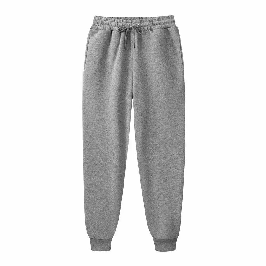 Men's Casual Sweatpants, Solid Color Lounge Trousers