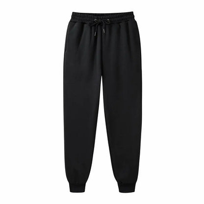 Men's Casual Sweatpants, Solid Color Lounge Trousers