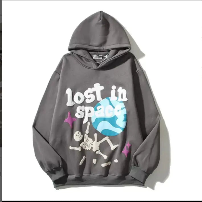 2023 Korean Style Autumn Winter Graphic Hoodie
