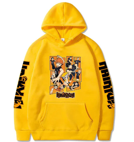 Haikyuu One Piece Unisex Anime Hoodies