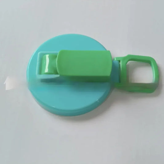 Soda Can Lid with Straw