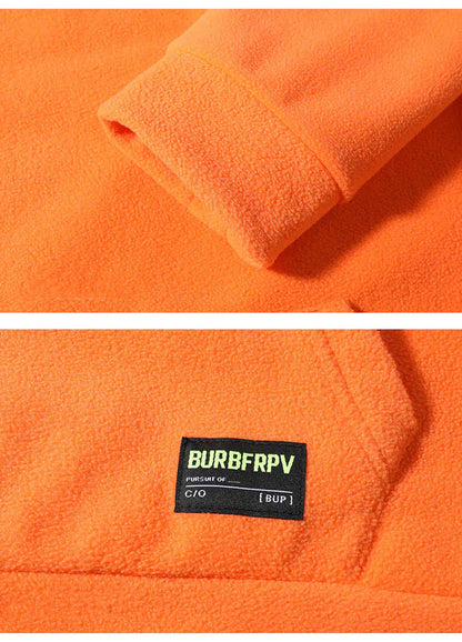 Winter Velvet Fashion Street Men's Hoodie