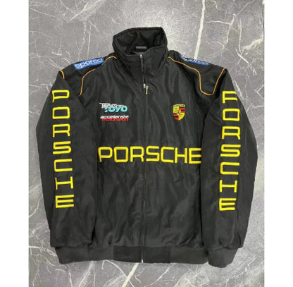 Retro Porsche Racing Embroidered Jacket