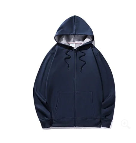 Super Soft Fleece Zip Hooded Jacket for Winter