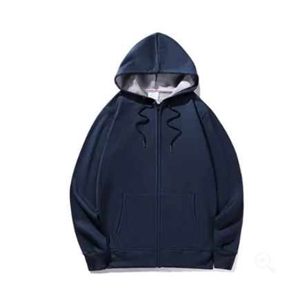 Super Soft Fleece Zip Hooded Jacket for Winter