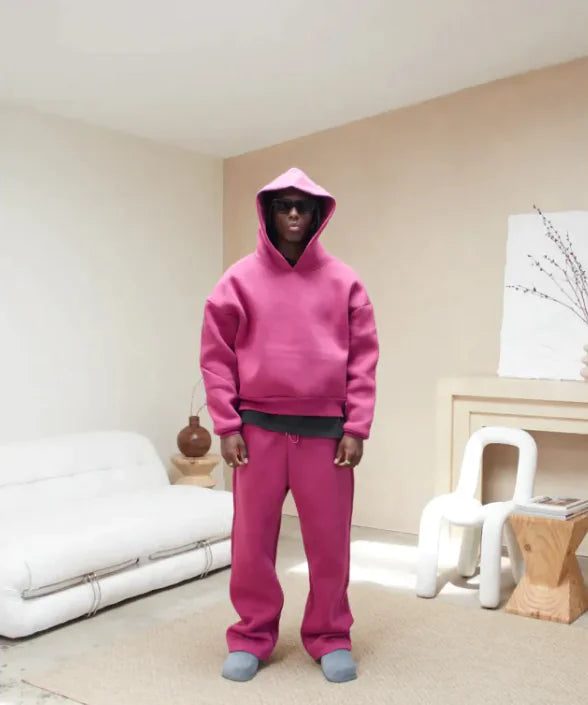 Unisex Pullover Fleece Hoodie Sweatshirt