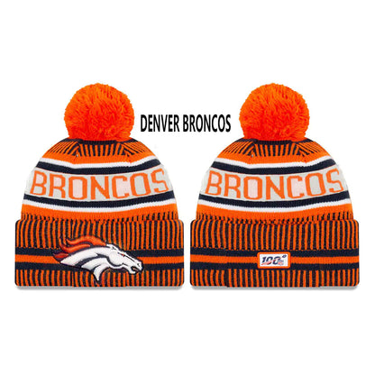 NFL Embroidered Knit Beanie for American Football Teams