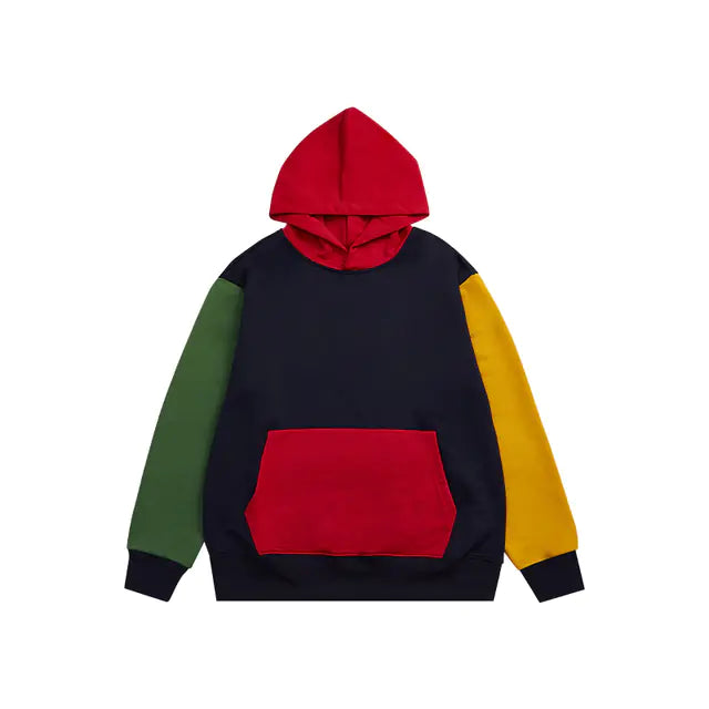Unisex Christmas Hoodies with Colorblock Style