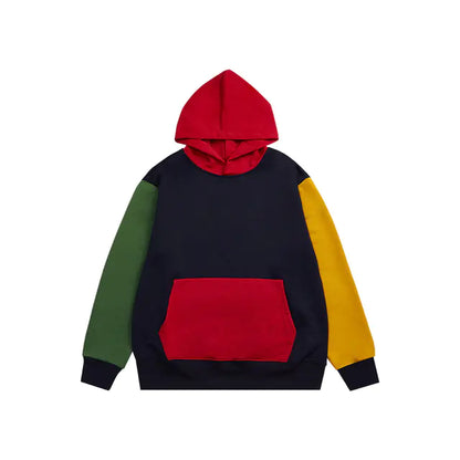 Unisex Christmas Hoodies with Colorblock Style