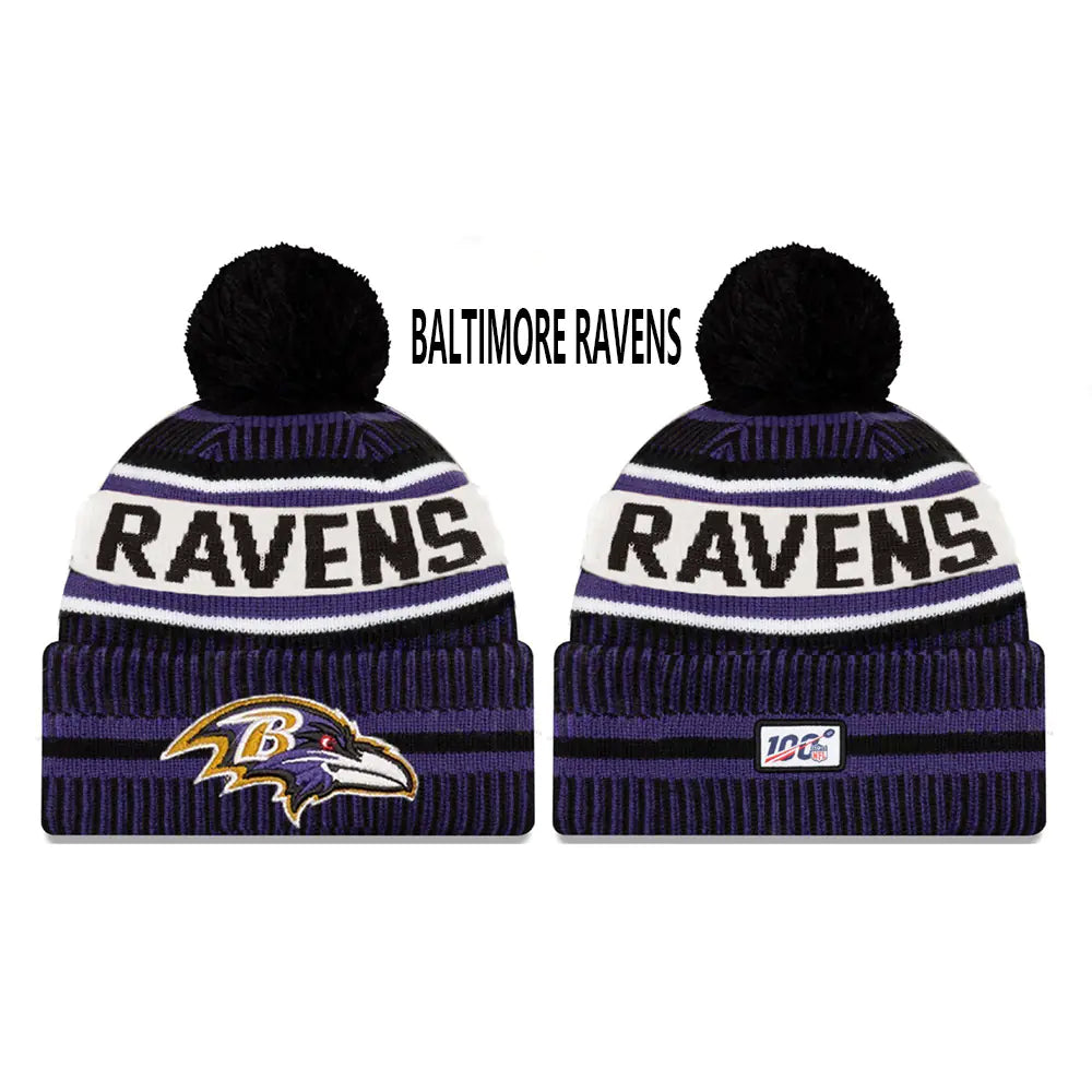 NFL Embroidered Knit Beanie for American Football Teams