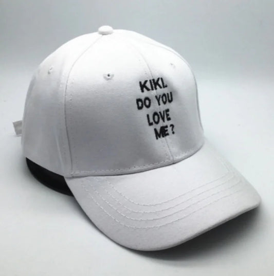 Embroidered Letter Cotton Baseball Cap