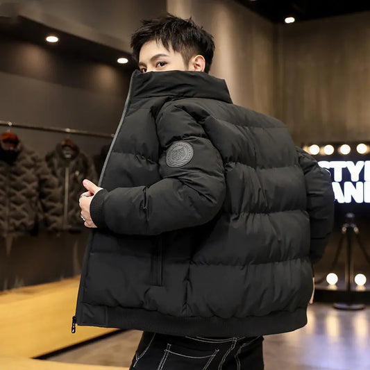 Men's Thickened Winter Cotton Jacket Trendy Style
